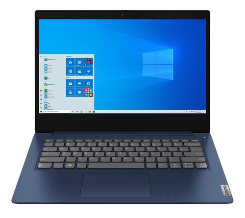 Imagen 2 de 6 de Laptop Lenovo IdeaPad 14IIL05 abyss blue 14", Intel Core i5 1035G1 12GB de RAM 256GB SSD, NVIDIA GeFroce MX330 1366x768px Windows 10 Home