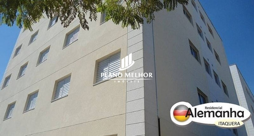 Imagem 1 de 11 de Apartamento Em Condomínio Padrão Para Venda No Bairro Vila Taquari, 2 Dorm, 0 Suíte, 1 Vagas, 45 M.ap1039 - Ap1039