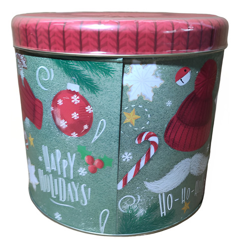 Lata Vazia De Natal Panetone Leia Descrição (Usado)
