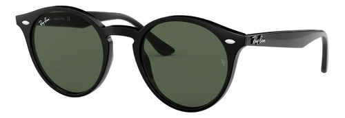 Tienda Oficial - Anteojos De Sol Ray Ban 2180 601/71 Color de la lente Green Color de la varilla Gloss black Color del armazón Gloss black