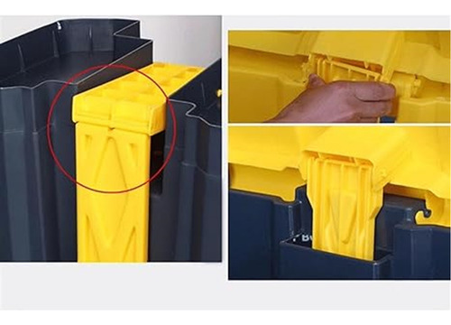 Basurero Contenedor De Basura 80 Litros Cubo Gris Oscuro