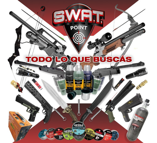 Imagen 3 de 9 de Balin Gamo Red Fire X100 5.5 Mm Caza Penetración Punta Swat
