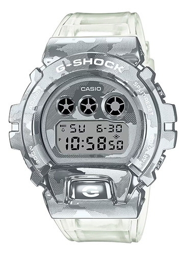 Reloj G-shock Gm6900scm-1: Edición Especial Analógico-digital Con Diseño Camuflaje