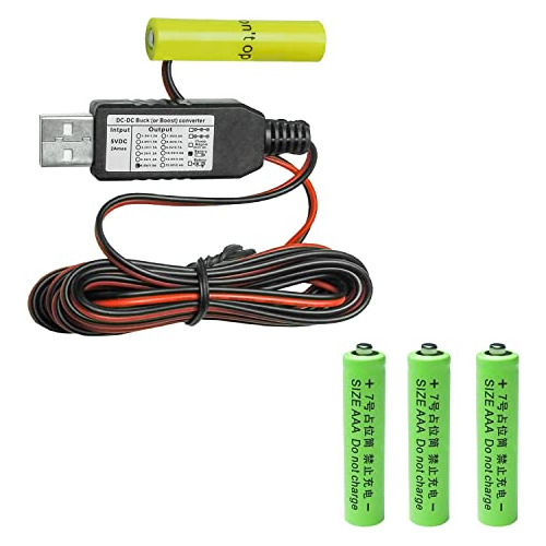 Conversor De Energía Usb Dc Boost Battery Eliminator Reempla