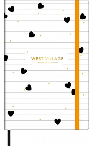 Caderno Pontilhado West Village 80 Folhas Tilibra