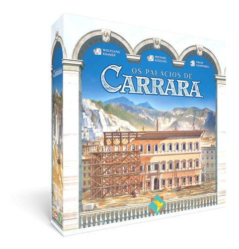 Os Palácios De Carrara - Jogo De Tabuleiro - Grok