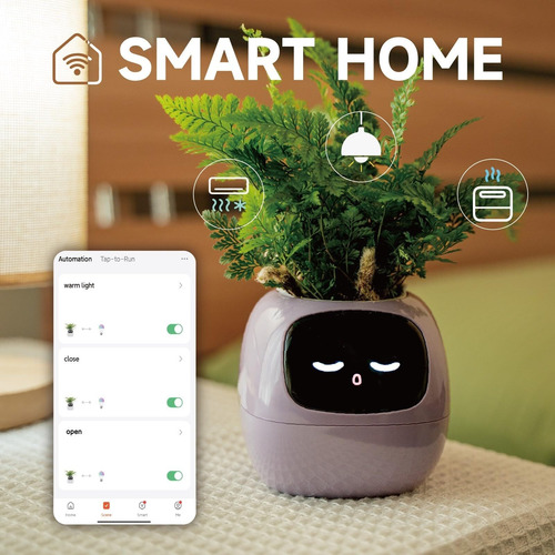 Robot Inteligente For El Cuidado De Plantas Guiado Por Emoji
