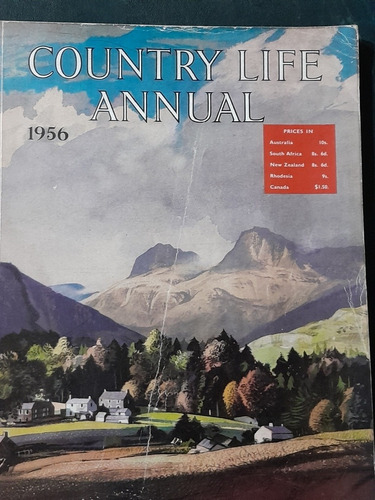 Country Life Annual 1956 Magazine Ingles 220 Paginas