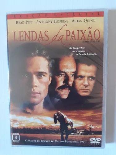 Dvd Lendas Da Paixão - Brad Pitt, Anthony Hopkins - Lacrado