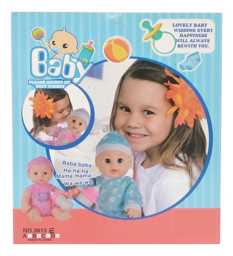 Muñeca Con Sonido Con Accesorios De Belleza, En Caja