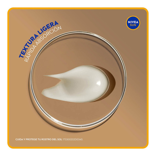 Protector Solar Facial Nivea Sun Fps 50, 50 Ml