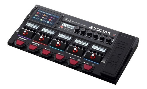 Imagen 2 de 4 de Pedal de efecto Zoom G11 negro