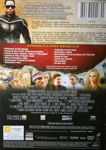 Hancock(2007)will Smith+charlize Theron+jason Bateman (Usado)