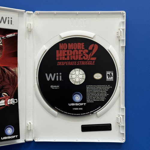 No More Heroes 2: Desperate Struggle Wii Original (Usado)