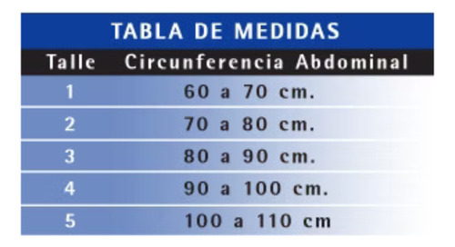 Faja Abdominal Elástica Alta Compresión 1