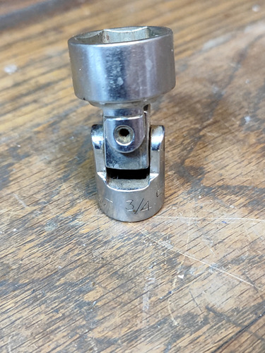 Craftsman Dado Articulado 3/4 Ent 3/8 No Snap On Hazet Proto (Usado)
