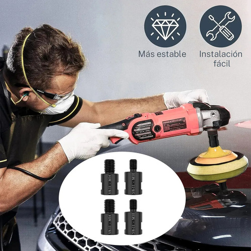 Adaptador De Amoladora Angular Convertidor De Amoladora Angu | 5/8 -11 Hembra A M14/m10 Macho, Accesorios Interfaz Roscada Para Pulidora, Broca Y Herramientas De Conexión
