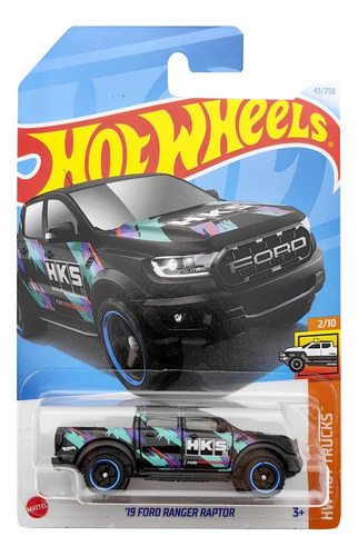 Hot Wheels Carro Camioneta Ford Ranger Raptor 2019 Pickup