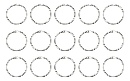 100 Unidades De Anéis Conectivos De Folhas Soltas Diy Openin