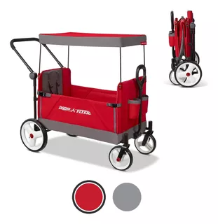 Radio Flyer - Stroll 'n Wagon Convertible, Rojo