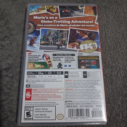Super Mario Odyssey Switch Midia Fisica