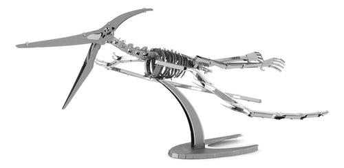 Quebra-cabeça 3d Pteranodon Em Aço - Dinossauro Exclusivo