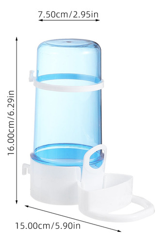 Bebedero Con Forma De Loro, Fuente De Agua Para Pájaros, 3 U