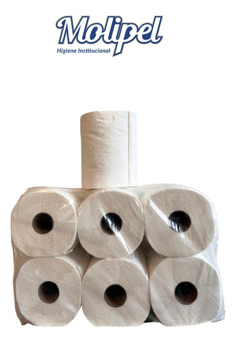 Toalla De Papel Molipel 8x150mts - Ideal Para Institucional