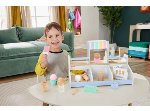 Fisher-price Juguete Set Mi Primera Heladería De Madera