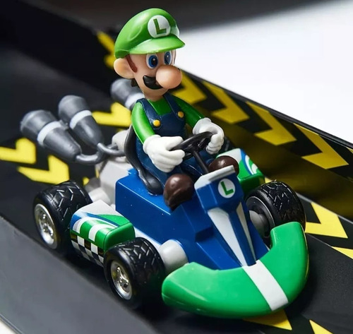 Carrinho Miniatura Do Super Mario Kart Com Tração 4x2 C/nfe