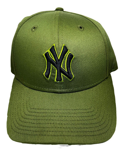 Gorra Curva Ajustable (contacto) Beisbol New York