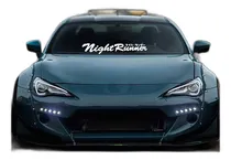 Comprar Calco Auto Parabrisa Night Runner Vinilo Tuning Ploteo