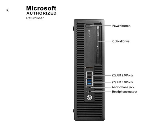 Imagen 3 de 7 de Hp Prodesk 600 Core I5-4570 8gb Ram 500gb Dd 4ta Generación