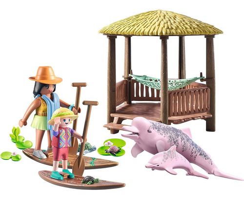 Playmobil Wiltopia - Tour En Kayak Con Delfines