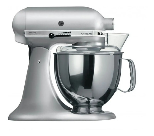 Batedeira com pedestal KitchenAid Artisan KEA33 contour silver 60 Hz 127 V