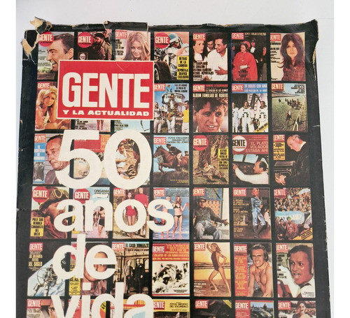 Revista Gente 50 Años Perón ,vilas Frondizi, Mirta Legrand