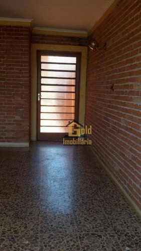 Casa Com 4 Dormitórios À Venda, 231 M² Por R$ 450.000,00 - Jardim Macedo - Ribeirão Preto/sp - Ca1015