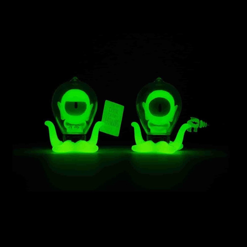 Los Simpsons Kidrobot 3 In Kang & Kodos Brillan Obscuridad (Usado)