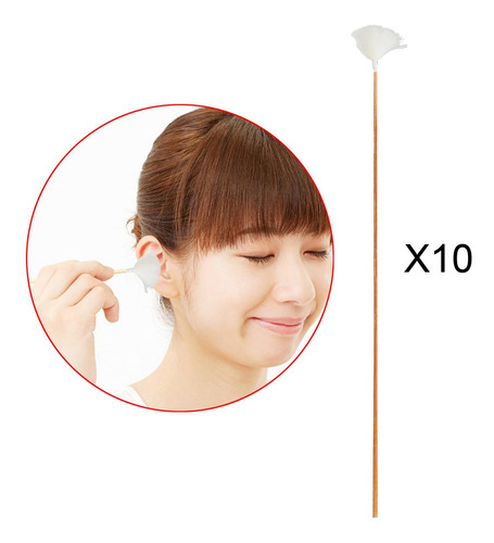 2 X 10 Uds. De Palillos De Plumas De Ganso, Cómodas S