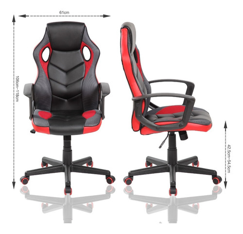 Imagen 8 de 8 de Silla De Oficina Gamer Gerencial Giratoria