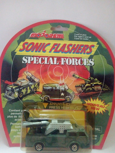 Majorette Sonic Flashers Lanza Misíl