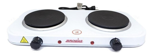 Anafe eléctrico Brogas AN-02-P blanco 220V