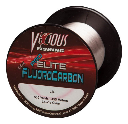 Vicious Pro Elite Flu Carbono Linea Pesca