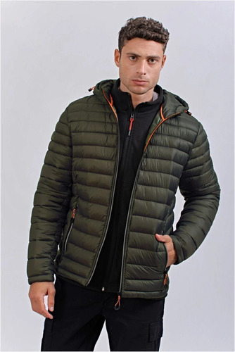 Campera Harris Verde Militar, Hombre. Bravo J. T S Al 4xl