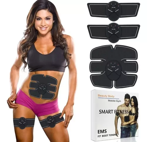 Electroestimulador Muscular Abdominal Smart Fitness Six Pack