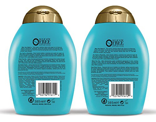Set De ChampĂș Y Acondicionador Ogx Exotic Moroccan Argan Oil
