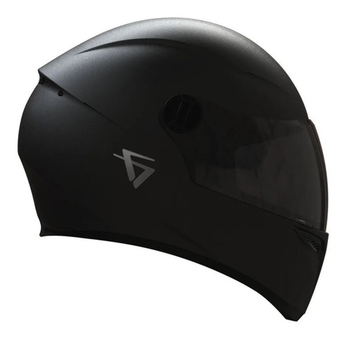 Casco Integral Moto Vertigo V50 Monochrome Dark Mate-xp Moto Tamaño del casco XL