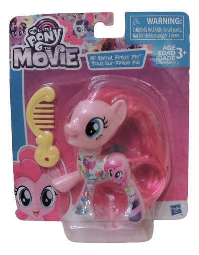 My Little Pony Set Del Pony Pinkie Pie Mas Peine Unico!!!