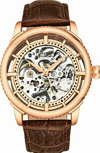 Stuhrling Original Reloj Automático Para Hombre, Diseño De