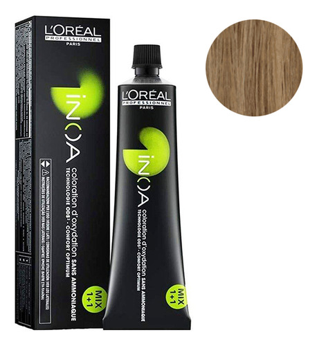 Tinta Loreal Profesional Inoa N° 7.31 Sin Amoniaco 60gr